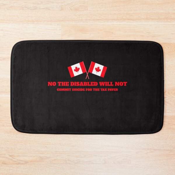 Item preview, No The Disabled Will Not Commit Suicide For The Tax Payer  designed and sold by Disabledland.
