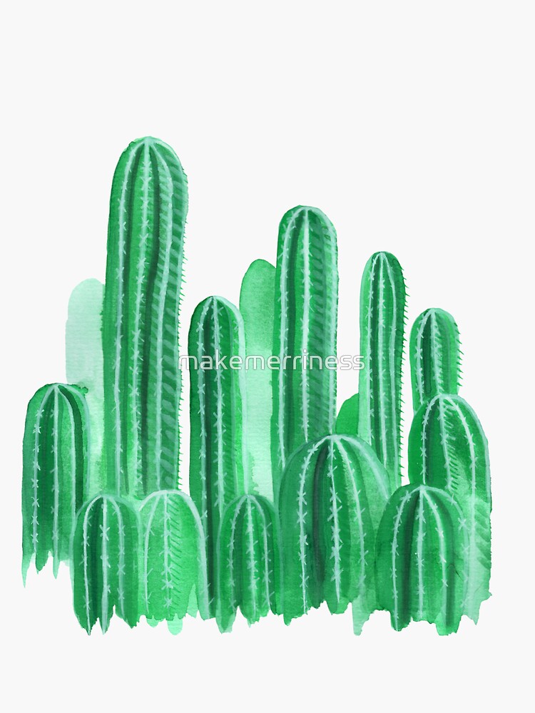 Cacti Garden by makemerriness