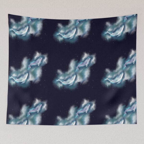 Item preview, Galaxy Whale - Galaxie Baleine designed and sold by RhaioonArt.