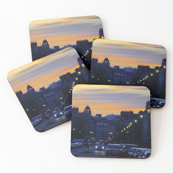 Item preview, Great Pulteney street in dusk sunset  designed and sold by Rowena Ko.