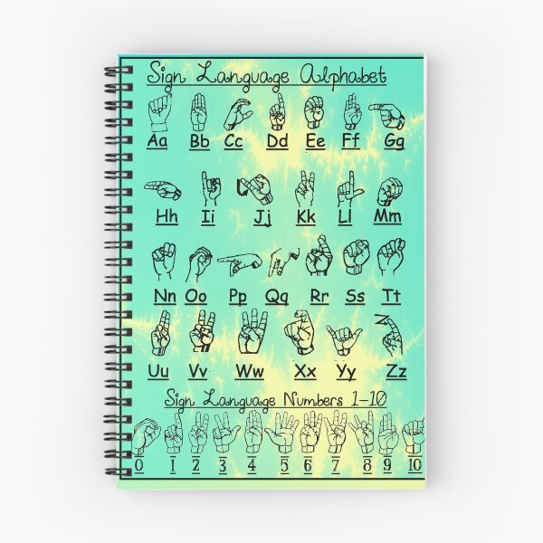 Item preview, ASL alphabet and 0 to 10 count designed and sold by ELDigitals.