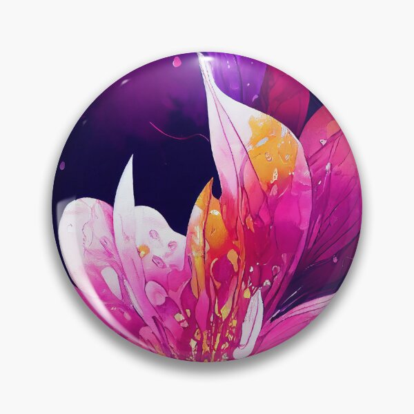 Item preview, Flores acuarelas abstractas designed and sold by AppleElf.