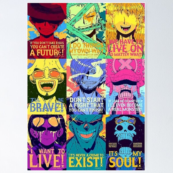 Poster One Piece - The Crew vs Kaido | Wall Art, Gifts & Merchandise 