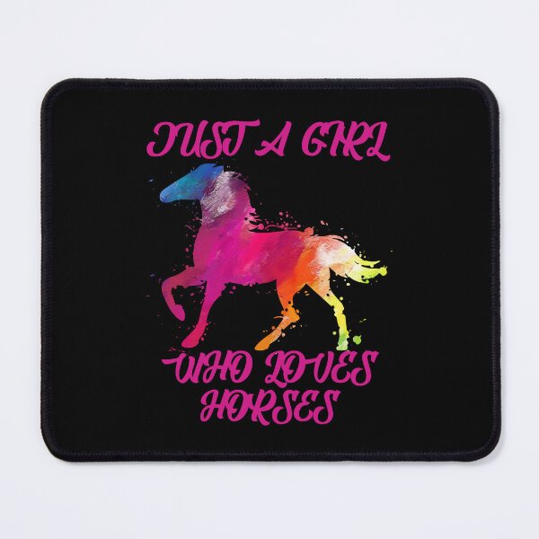 Item preview, Just A Girl Who Loves Horses designed and sold by Plutshop.