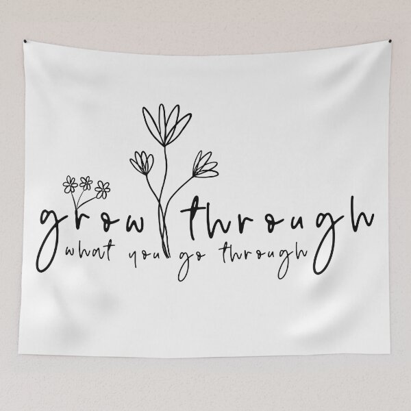Item preview, Grow through what you go through designed and sold by SpiritedArtwork.