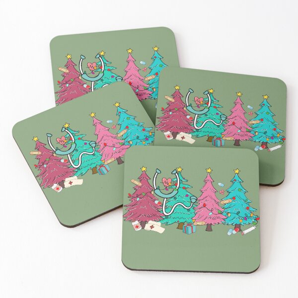 Item preview, christmas tree nurse,christmas nurse,nurse life,nurse life christmas,pink christmas nurse designed and sold by cutedream.
