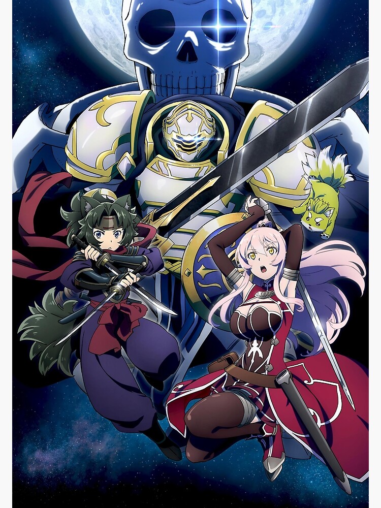 Skeleton Knight In Another World Arc Dark Elf "Arc, Chiyome, Mia, Ponta, Ariane Glenys Maple, Ponta, Skeleton Knight