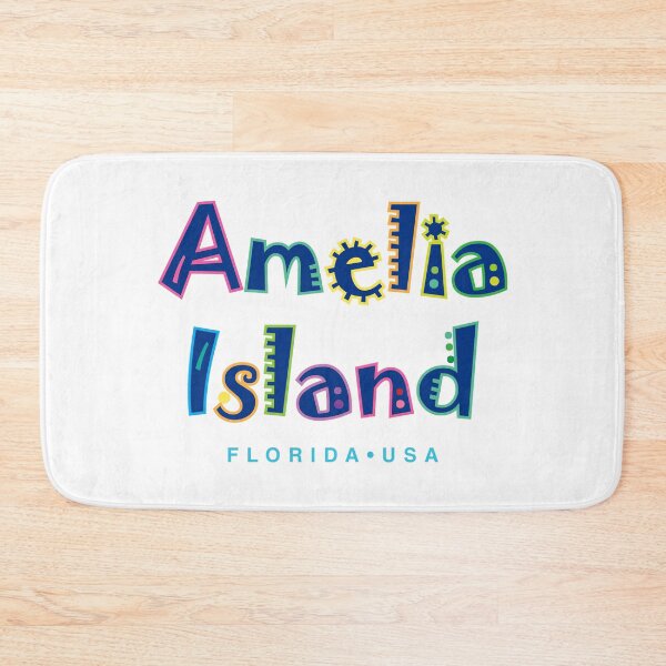 Item preview, Amelia Island Florida Tropical Type Design designed and sold by Futurebeachbum.