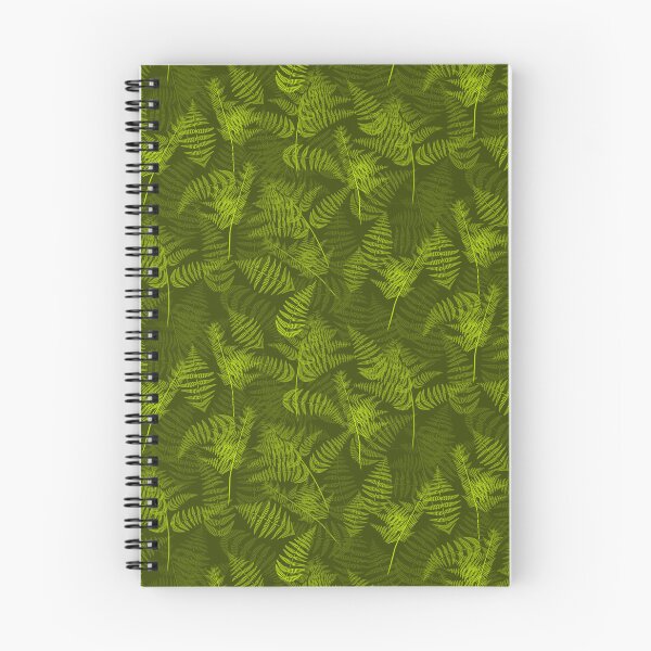 Item preview, Ferns Soft Neon Yellow Green Half-Drop Repeat 5748 designed and sold by Art in My Loft.