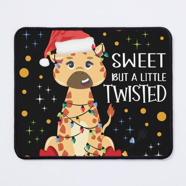 Item preview, Christmas Giraffe - Sweet But A Little Twisted Giraffe designed and sold by Luvjesus2.