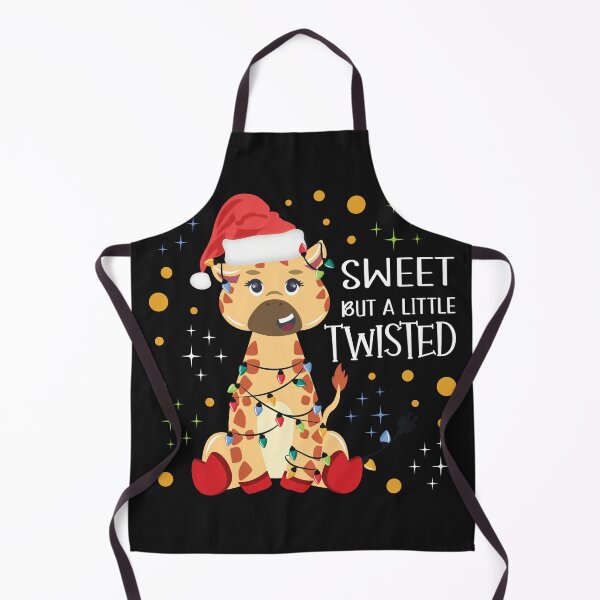 Item preview, Christmas Giraffe - Sweet But A Little Twisted Giraffe designed and sold by Luvjesus2.