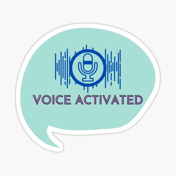Vista previa del artículo con la obra «Activación activada por voz», diseñado y vendido por YouBeeVintage.