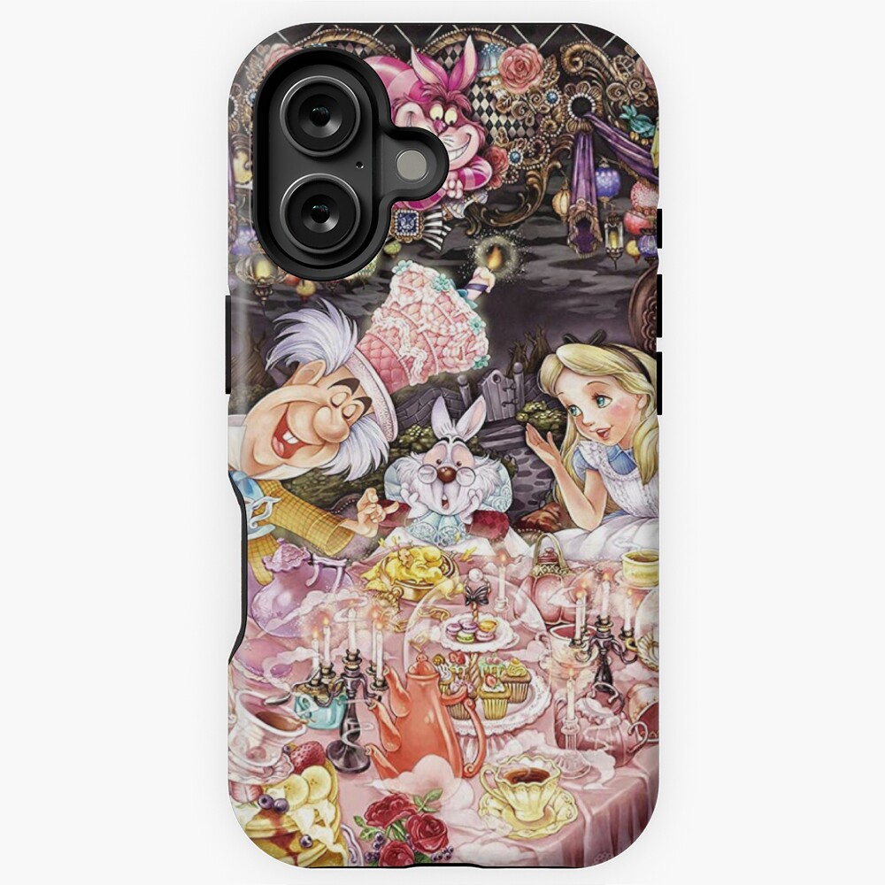 Alice at the Tea Party  iPhone Case