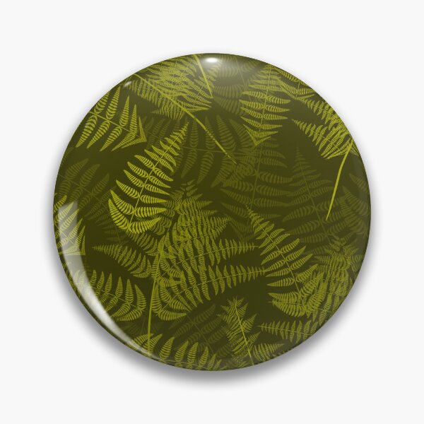 Item preview, Ferns Soft Khaki Half-Drop Repeat 5748 designed and sold by Art in My Loft.