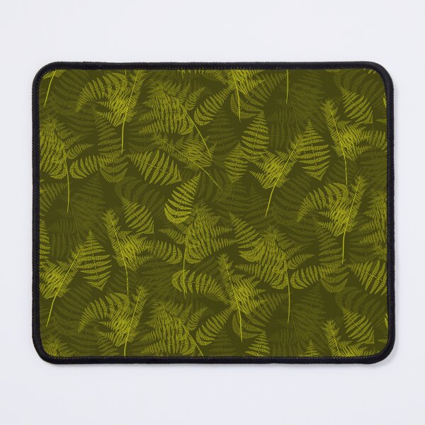 Item preview, Ferns Soft Khaki Half-Drop Repeat 5748 designed and sold by Art in My Loft.