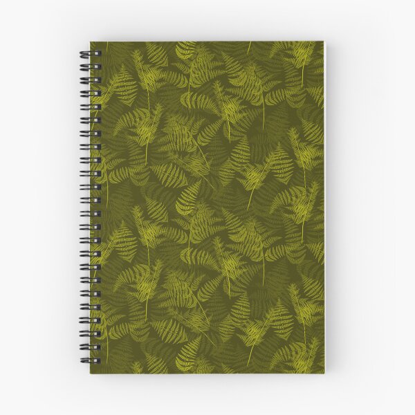 Item preview, Ferns Soft Khaki Half-Drop Repeat 5748 designed and sold by Art in My Loft.