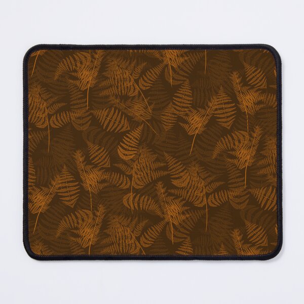 Item preview, Ferns Soft Brown Half-Drop Repeat 5748 designed and sold by Art in My Loft.