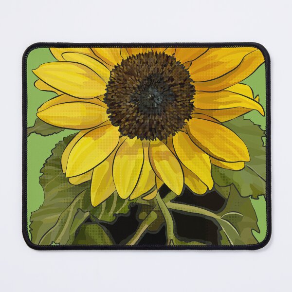 Item preview, Sunflower by BeeFoxTree (Lush Green Background) designed and sold by BeeFoxTree.