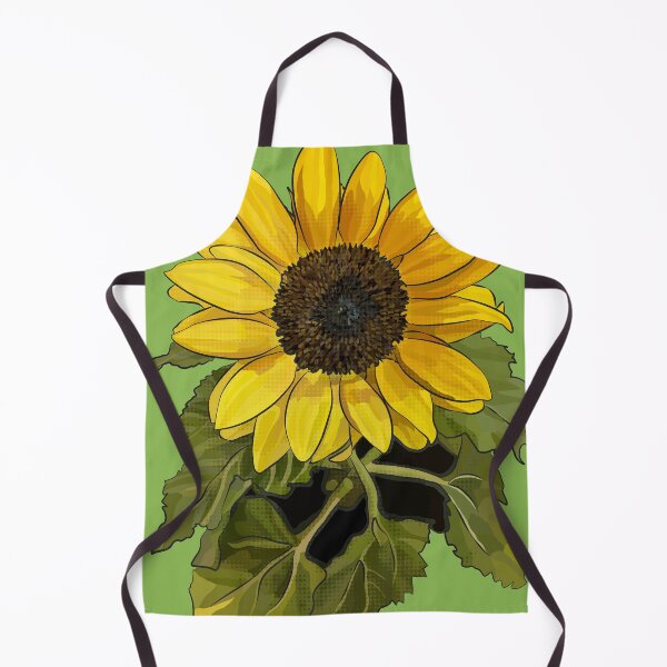 Item preview, Sunflower by BeeFoxTree (Lush Green Background) designed and sold by BeeFoxTree.