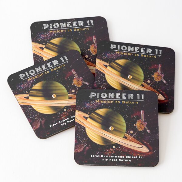 Item preview, Pioneer 11 - First Human-made Object to Fly Past Saturn  designed and sold by arthook.