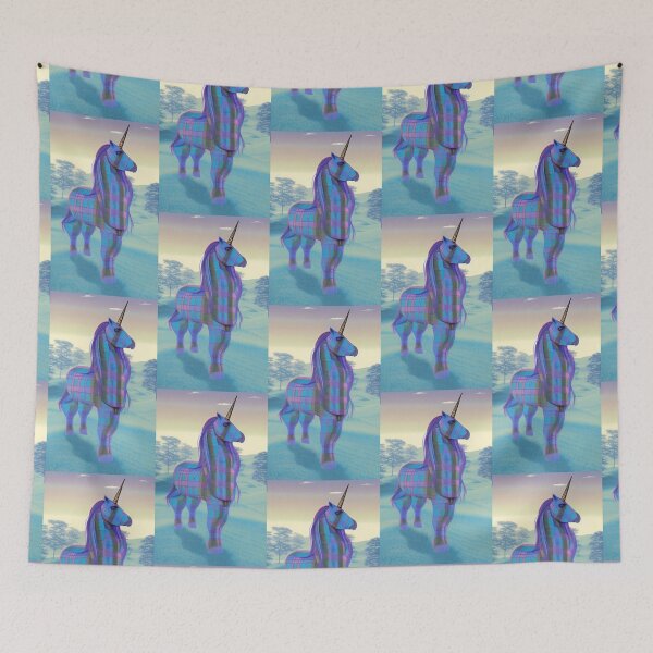 Item preview, Tartan unicorn (#07) [Create a set!] designed and sold by SolidEarthArt.