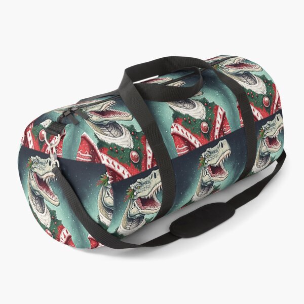 Artikelvorschau, DINOSAURIER, DER EINEN HÄSSLICHEN WEIHNACHTSPULLOVER TRÄGT Midjourney AI Artwork entworfen und verkauft von davidjulie.