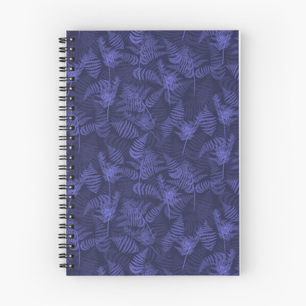 Item preview, Ferns Blue Violet Half-Drop Repeat 5748 designed and sold by Art in My Loft.