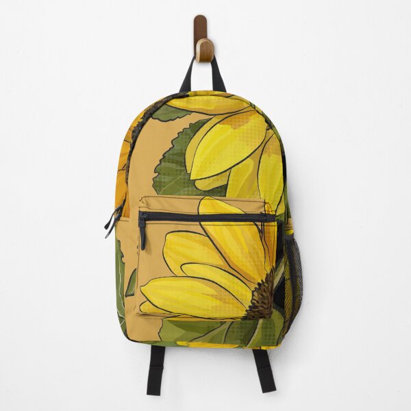 Item preview, Sunflower by BeeFoxTree (Ochre Background) designed and sold by BeeFoxTree.