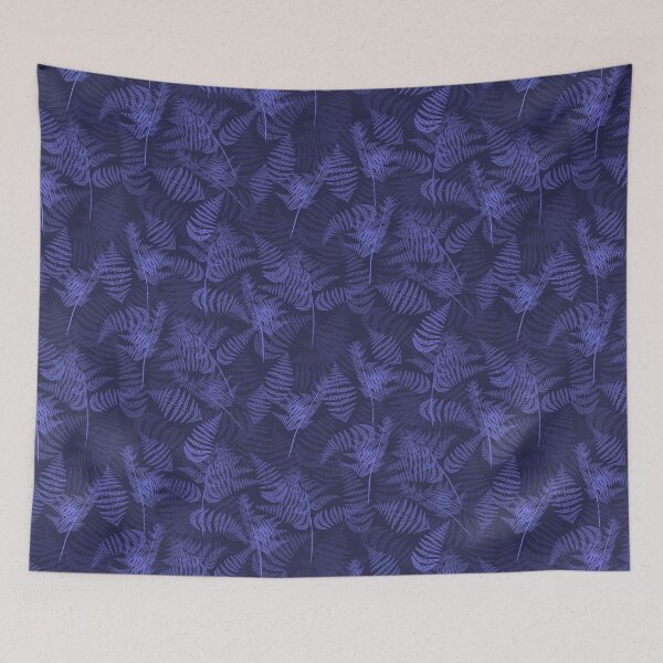 Item preview, Ferns Blue Violet Half-Drop Repeat 5748 designed and sold by Art in My Loft.