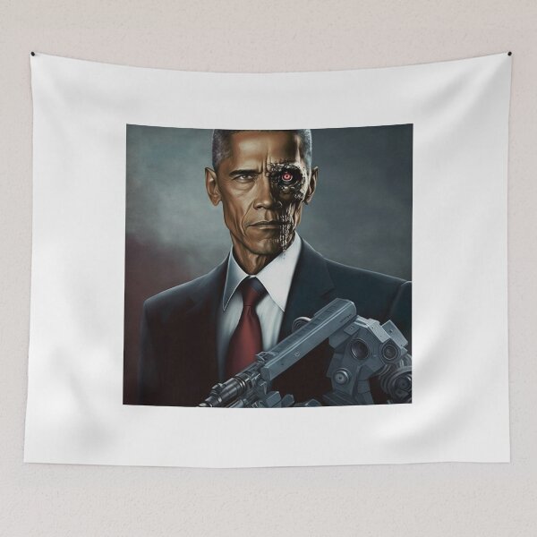 Item preview, Obama the droid designed and sold by MrUtDesign.