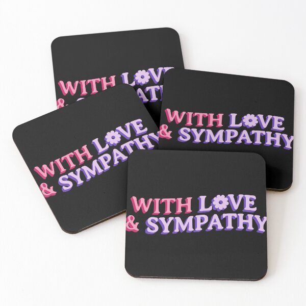 Item preview, With Love & Sympathy designed and sold by Trendy Design.
