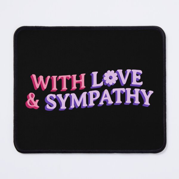 Item preview, With Love & Sympathy designed and sold by Trendy Design.