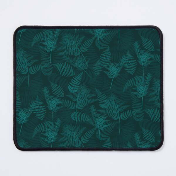 Item preview, Ferns Dark Teal Half-Drop Repeat 5748 designed and sold by Art in My Loft.