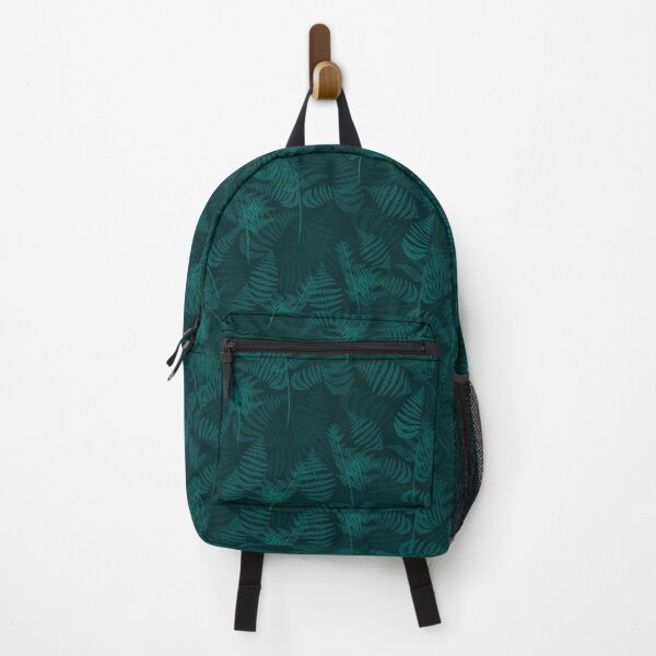 Item preview, Ferns Dark Teal Half-Drop Repeat 5748 designed and sold by Art in My Loft.