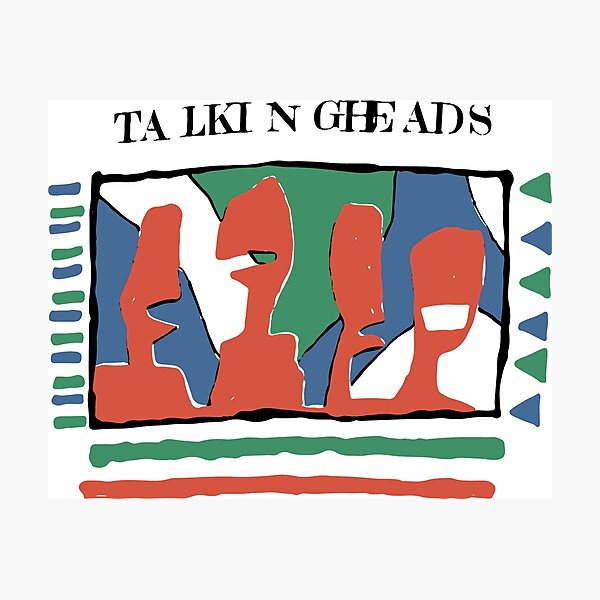 Item preview, Talking Heads - Yellow 80's designed and sold by cegbe.