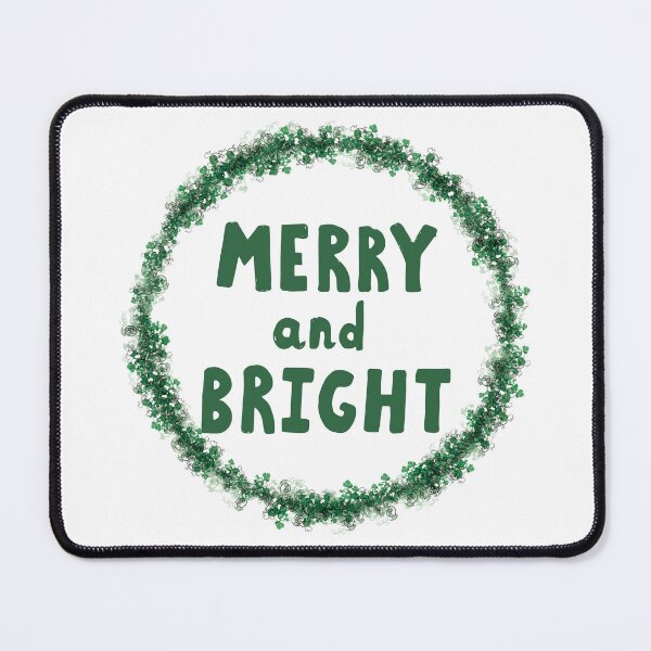 Item preview, Merry Christmas - Merry and Bright Design designed and sold by WBP Mart.