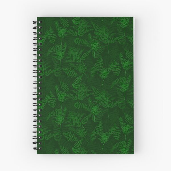 Item preview, Ferns Dark Green Half-Drop Repeat 5748 designed and sold by Art in My Loft.