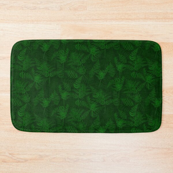 Item preview, Ferns Dark Green Half-Drop Repeat 5748 designed and sold by Art in My Loft.