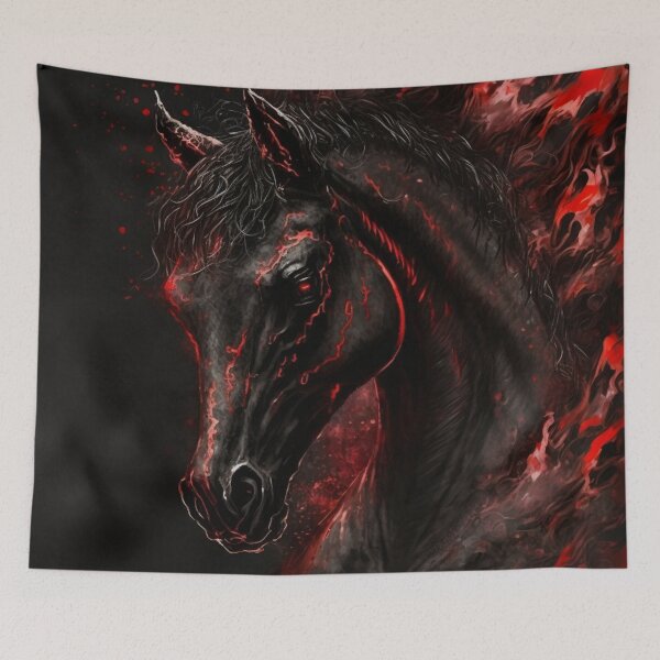 Item preview, Demonic horse  designed and sold by BloodRubyz.