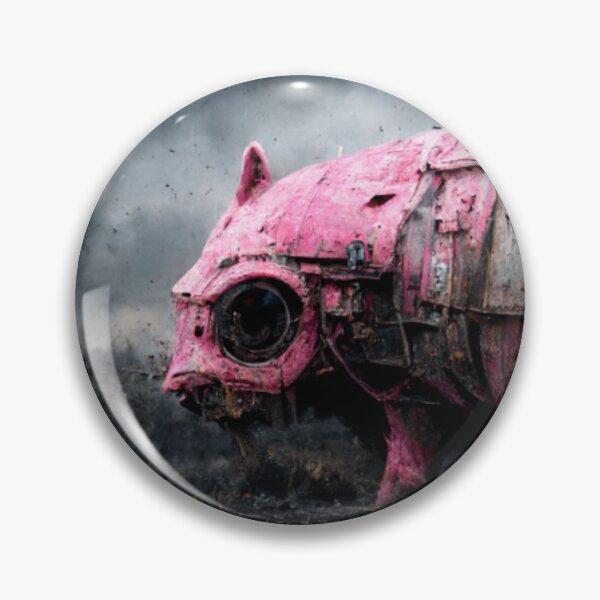 Item preview, mechanical pig designed and sold by ia-creating-art.