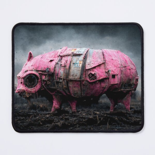 Item preview, mechanical pig designed and sold by ia-creating-art.