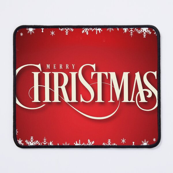Item preview, Merry Christmas White on Red designed and sold by RightofCenter.