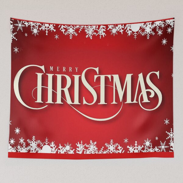 Item preview, Merry Christmas White on Red designed and sold by RightofCenter.
