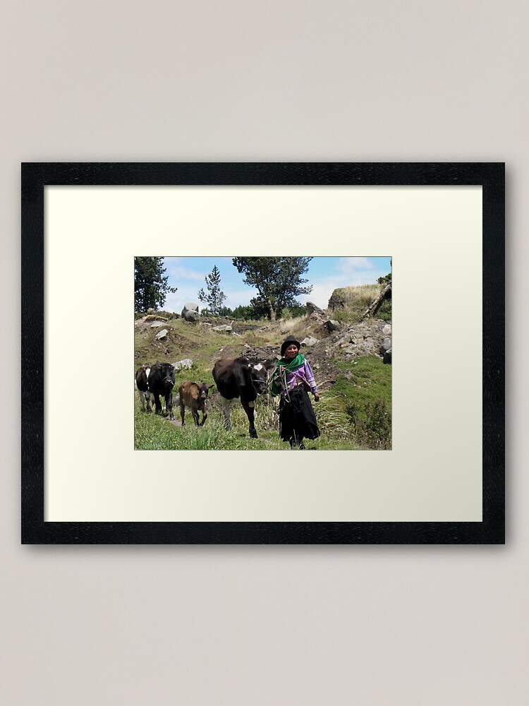 Alternate view of 'Til the Cows Come Home Framed Art Print