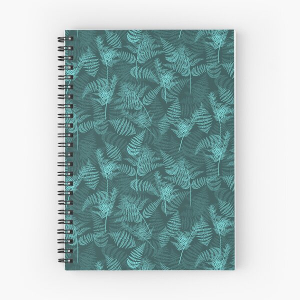 Item preview, Ferns Light Cyan Half-Drop Repeat 5748 designed and sold by Art in My Loft.
