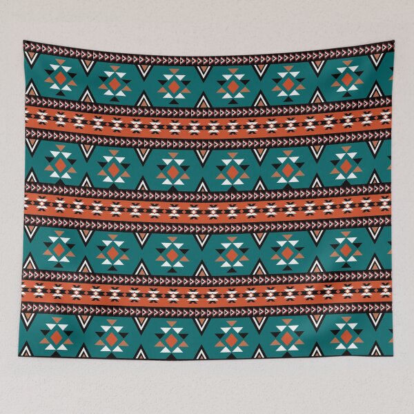 Item preview, Colorful Aztec, Mexican, Ukrainian watercolor flat design. iPhone or Samsung Phone Case Cover designed and sold by RoManSmArt.
