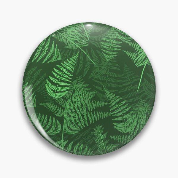 Item preview, Ferns Light Green Half-Drop Repeat 5748 designed and sold by Art in My Loft.