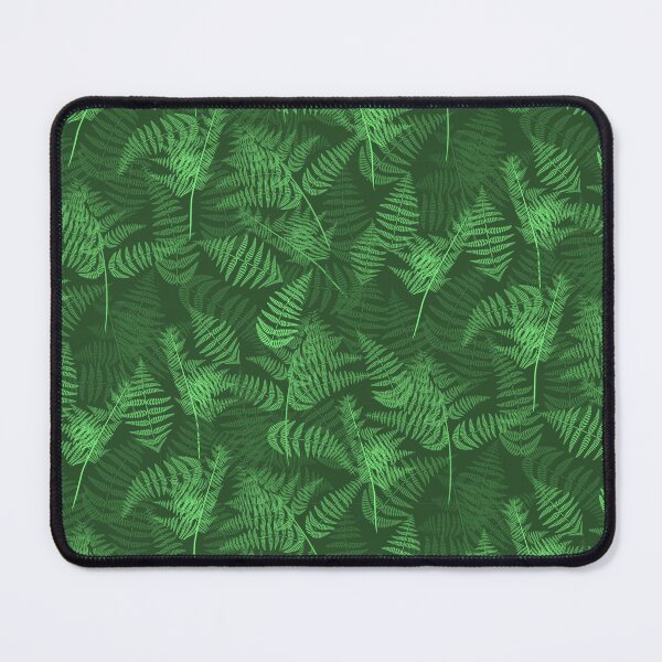 Item preview, Ferns Light Green Half-Drop Repeat 5748 designed and sold by Art in My Loft.