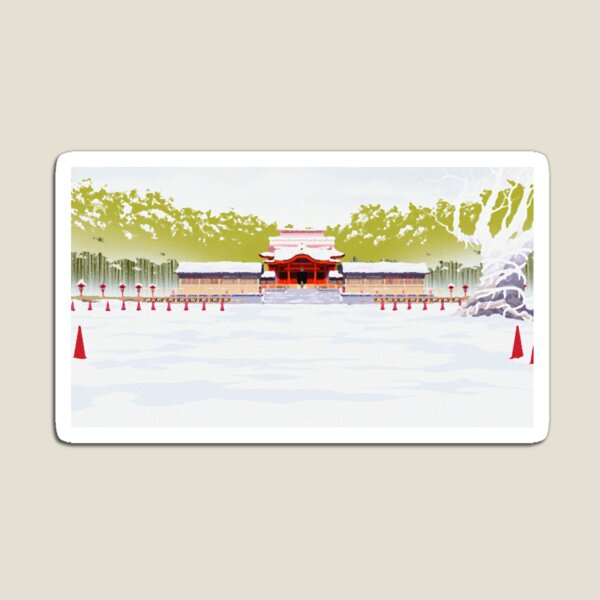 Item preview, North Shirahebi (White Snake) Shrine designed and sold by tomanfung.