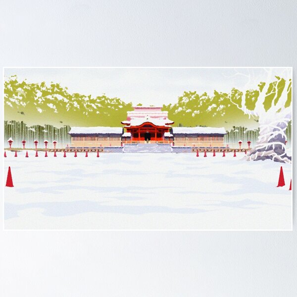 Item preview, North Shirahebi (White Snake) Shrine designed and sold by tomanfung.
